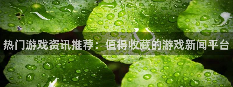 极悦娱乐手机网页版登录：热门游戏资讯推荐：值得收藏的游戏新闻